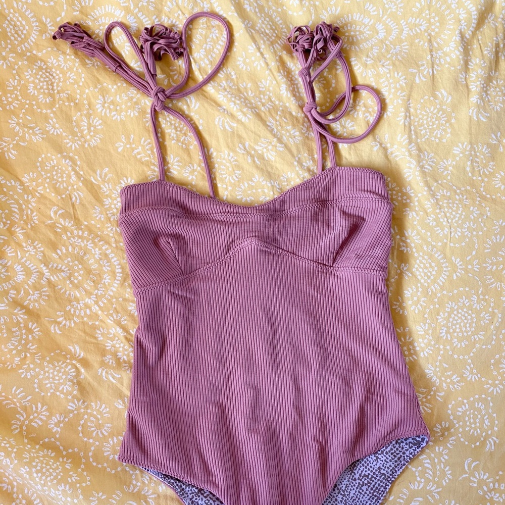 Acacia Ulumalu One Piece in Lip Stick Cord